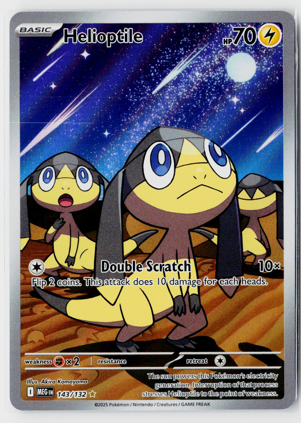 ME01: Mega Evolution #143/132 Helioptile