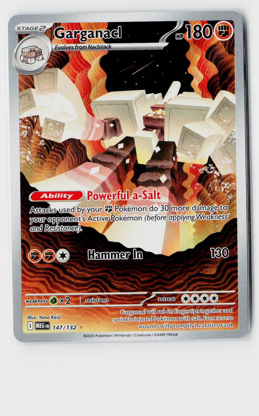 ME01: Mega Evolution #147/132 Garganacl