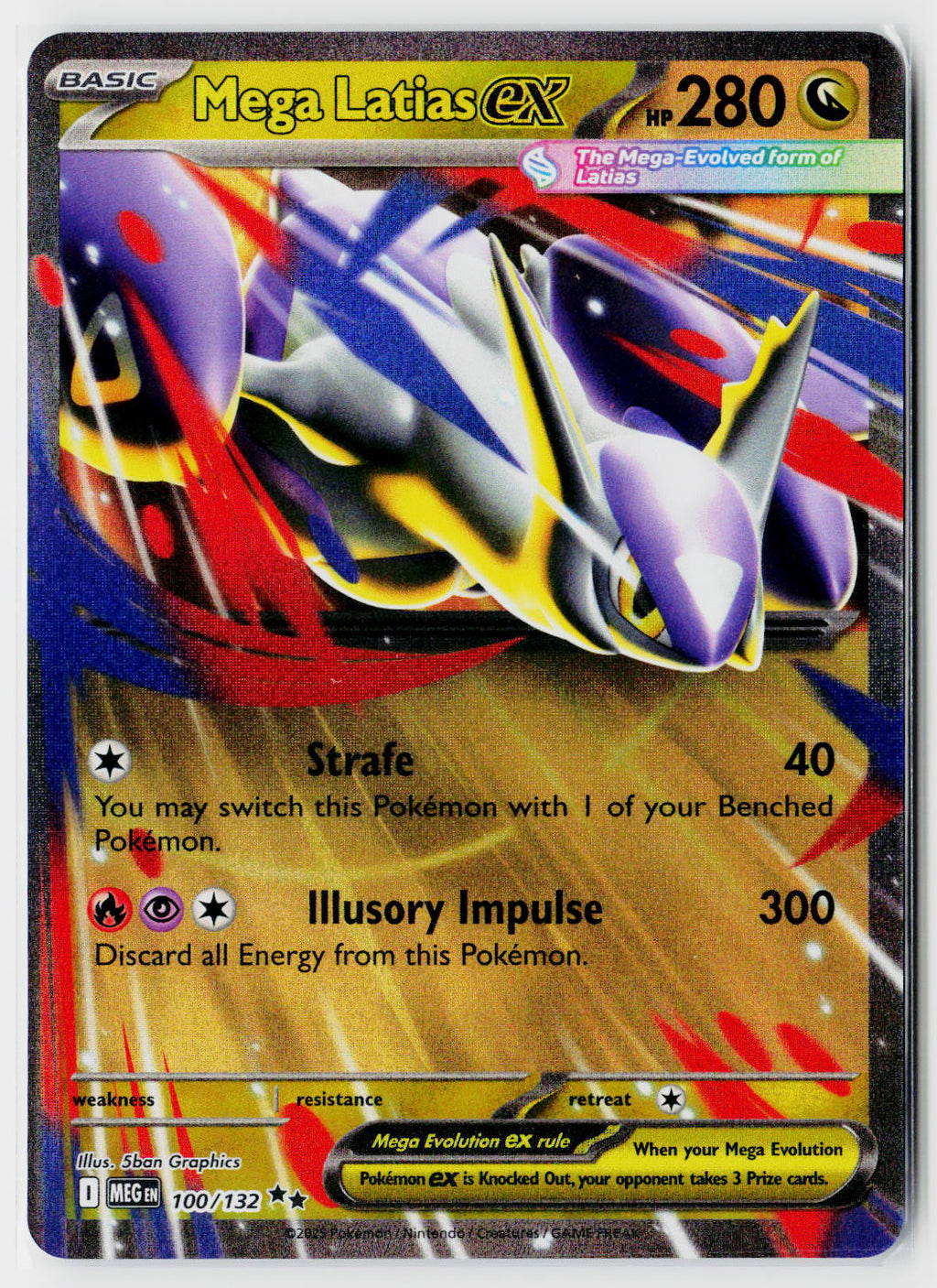 ME01: Mega Evolution #100/132 Mega Latias ex