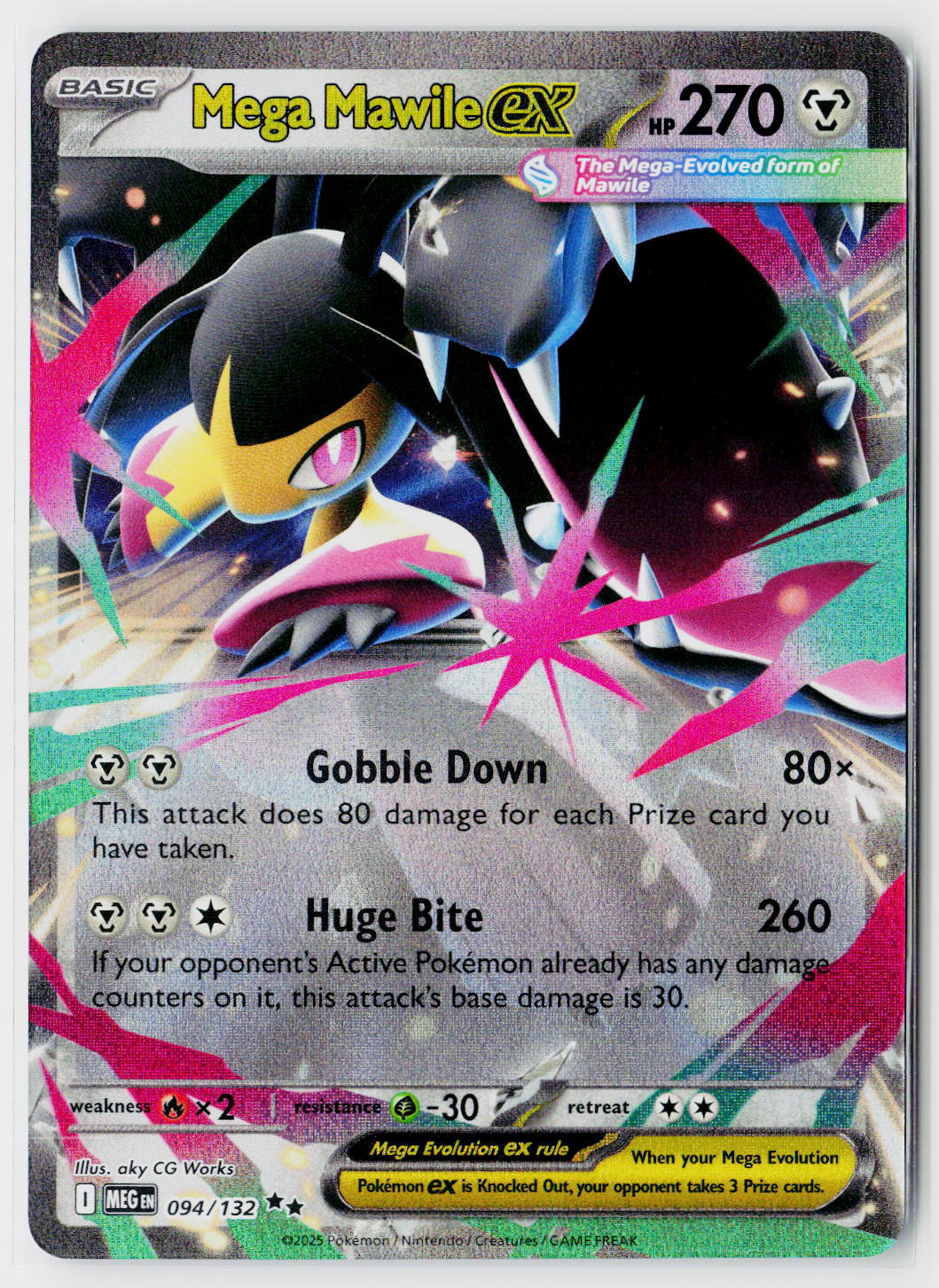ME01: Mega Evolution #094/132 Mega Mawile ex