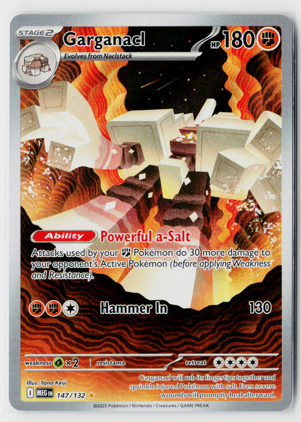 ME01: Mega Evolution #147/132 Garganacl