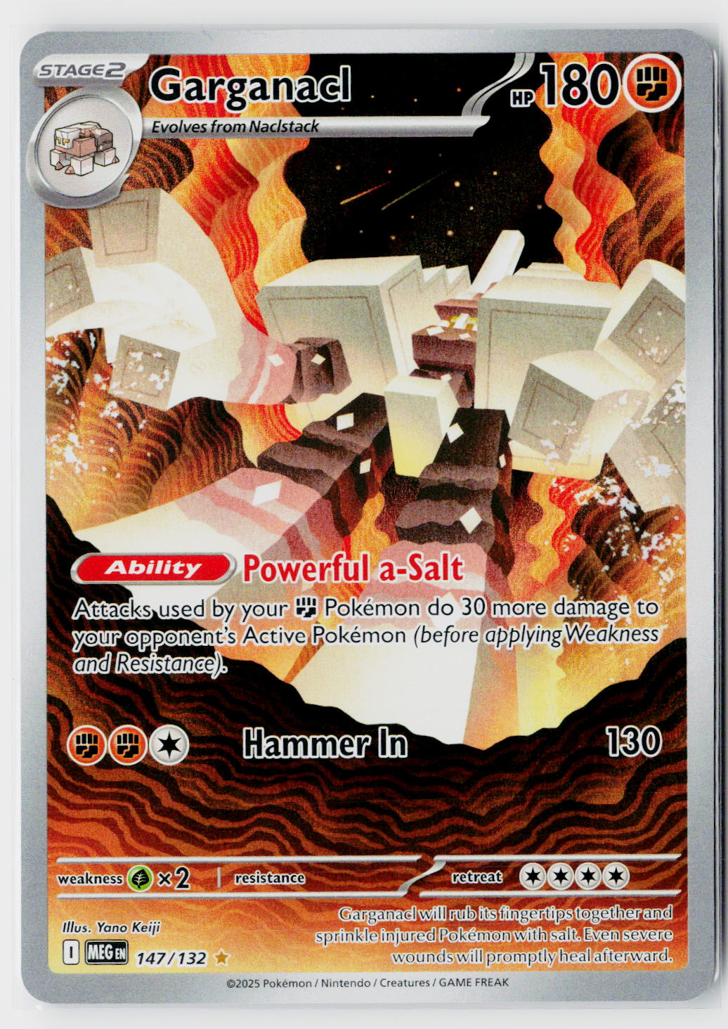 ME01: Mega Evolution #147/132 Garganacl