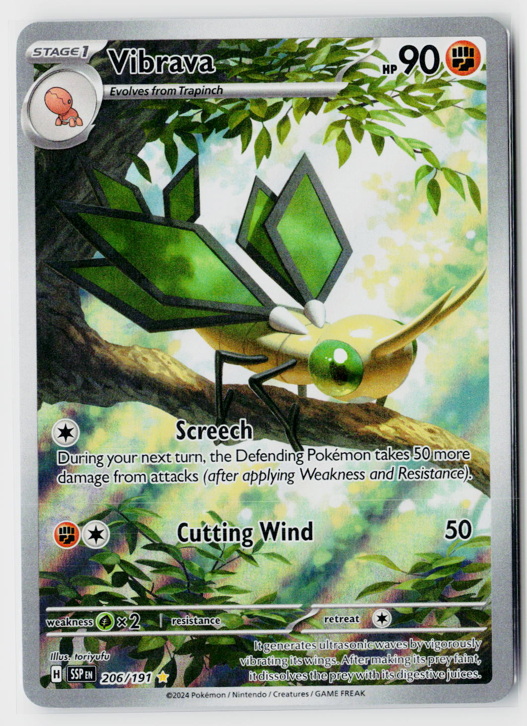 SV08: Surging Sparks #206/191 Vibrava
