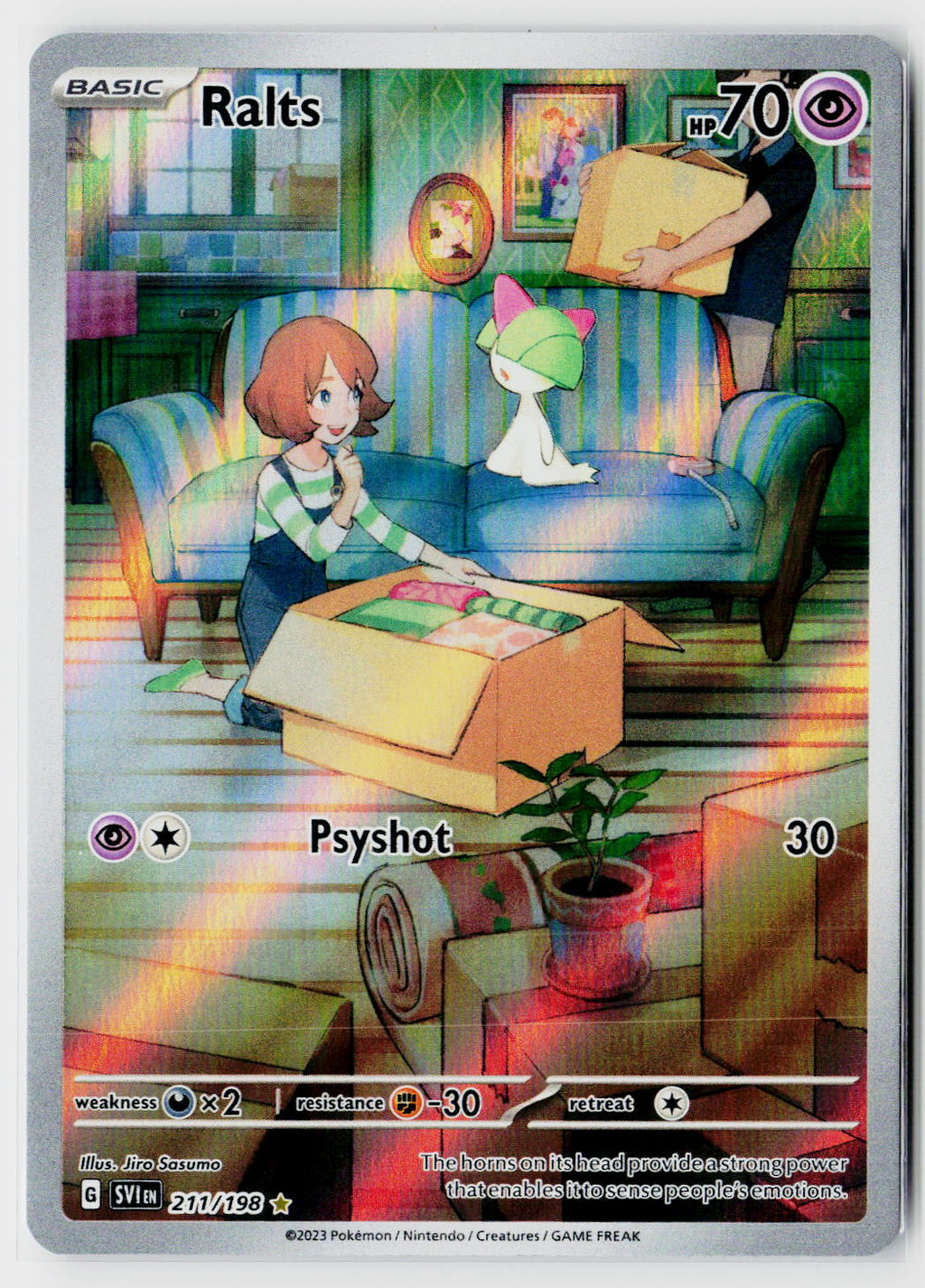 SV01: Scarlet & Violet Base Set #211/198 Ralts