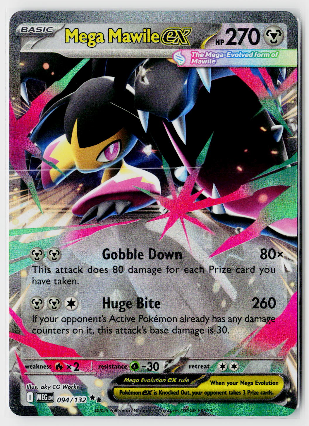ME01: Mega Evolution #094/132 Mega Mawile ex