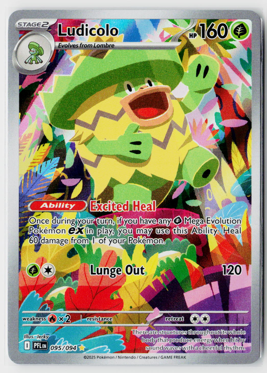 ME02: Phantasmal Flames #095/094 Ludicolo