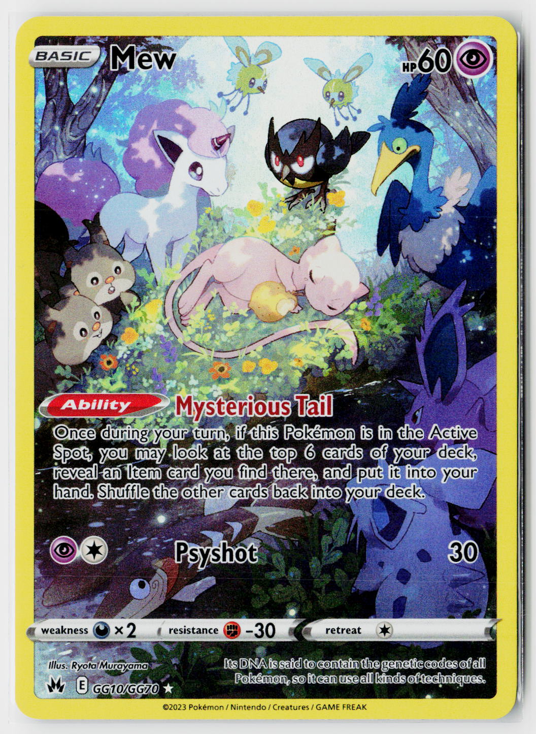 Crown Zenith: Galarian Gallery #GG10/GG70 Mew