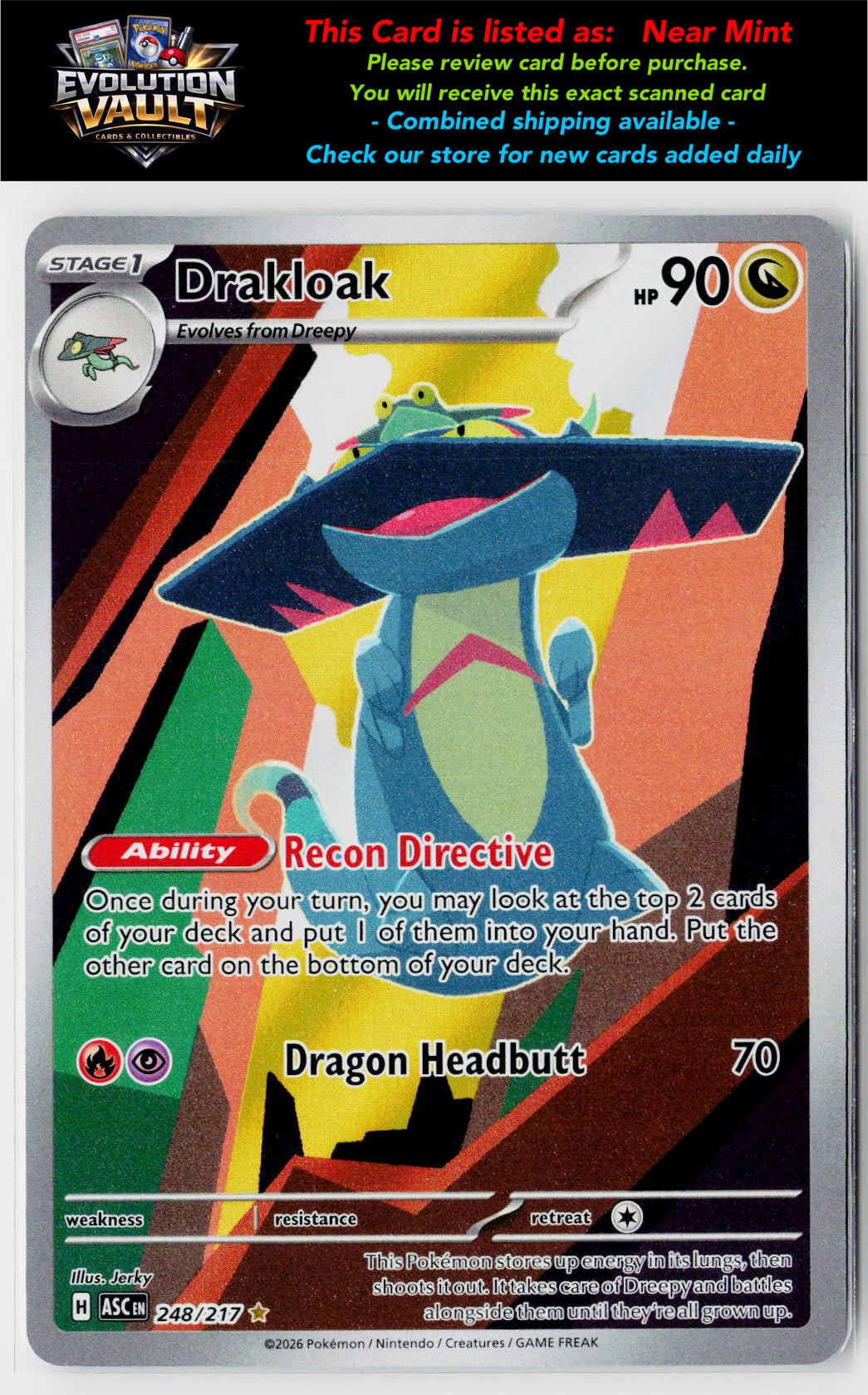 ME: Ascended Heroes #248/217 Drakloak