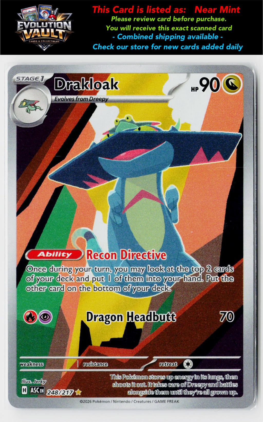 ME: Ascended Heroes #248/217 Drakloak
