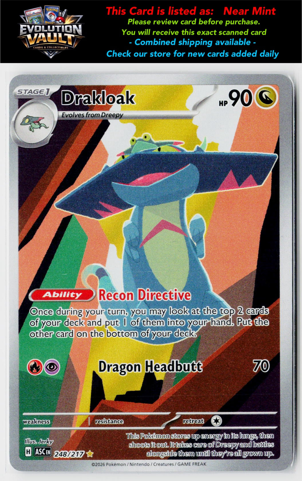ME: Ascended Heroes #248/217 Drakloak