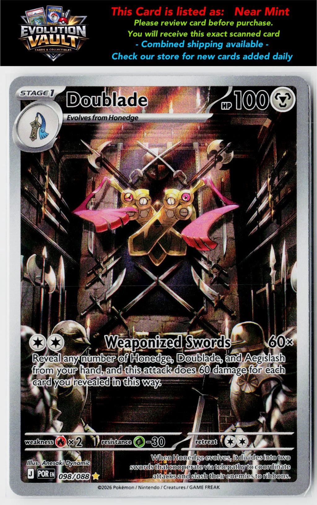 ME03: Perfect Order #098/088 Doublade