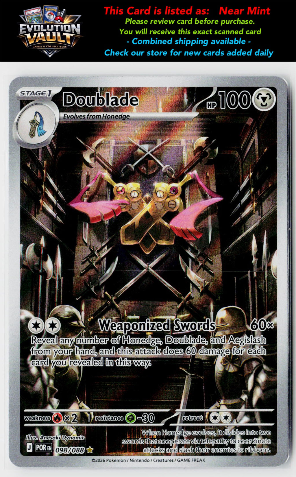 ME03: Perfect Order #098/088 Doublade