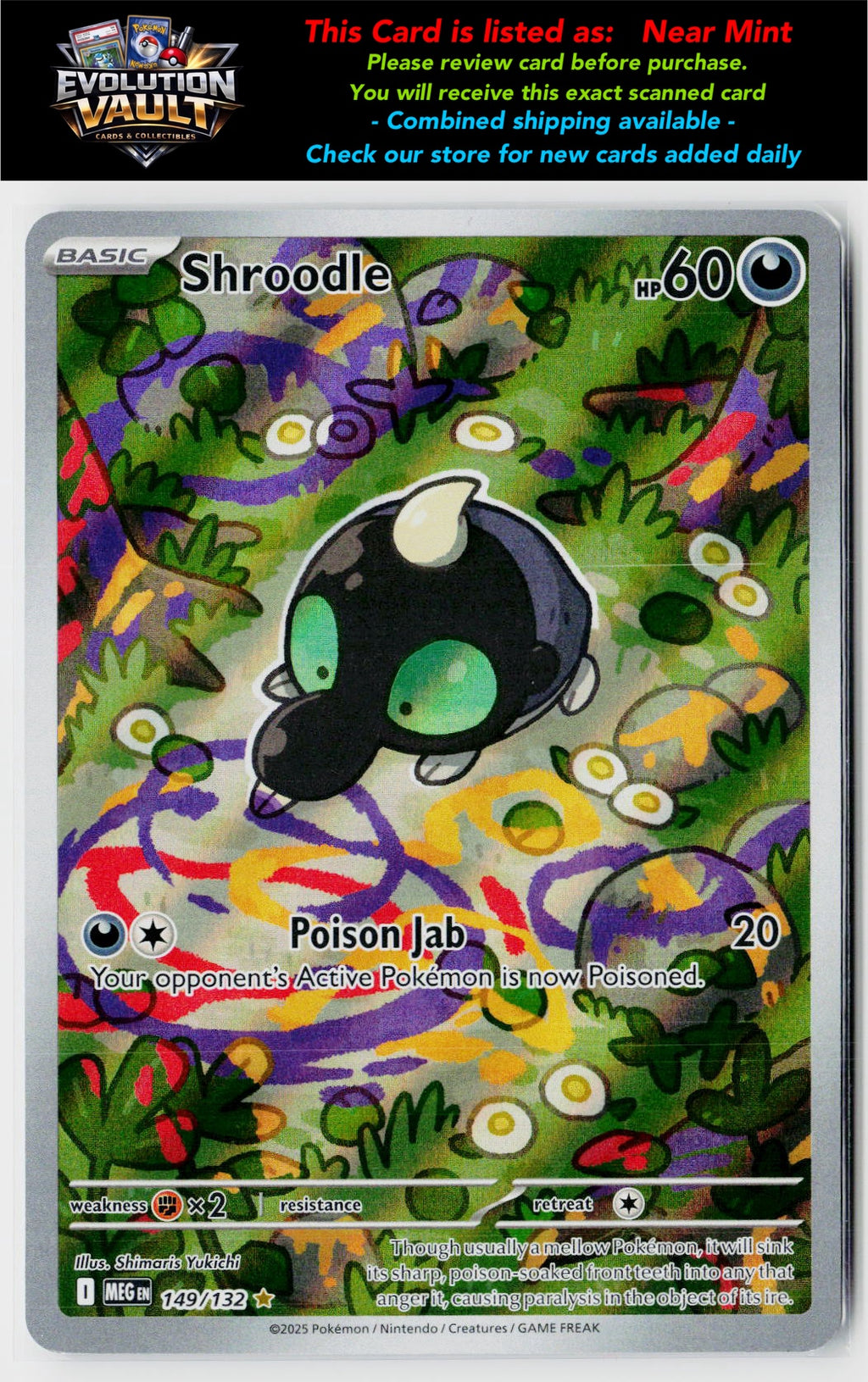 ME01: Mega Evolution #149/132 Shroodle