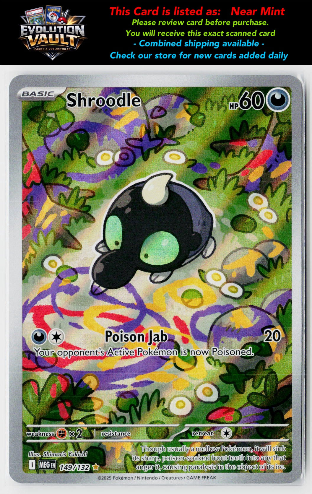 ME01: Mega Evolution #149/132 Shroodle