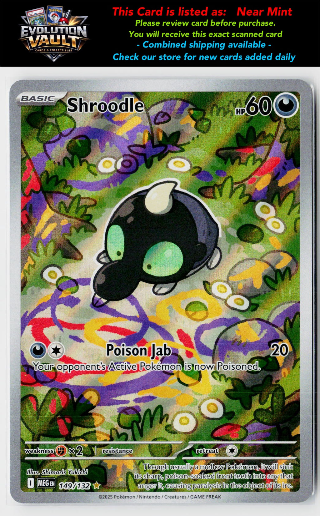 ME01: Mega Evolution #149/132 Shroodle