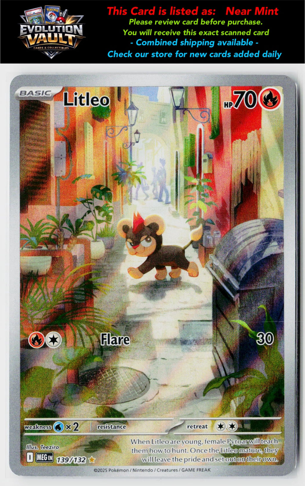 ME01: Mega Evolution #139/132 Litleo