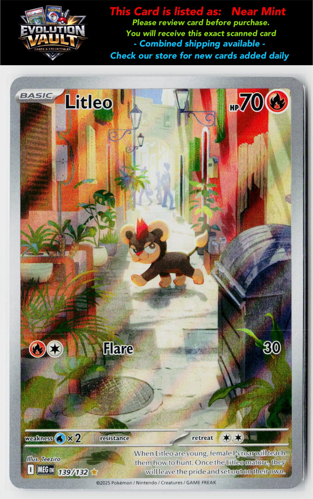 ME01: Mega Evolution #139/132 Litleo
