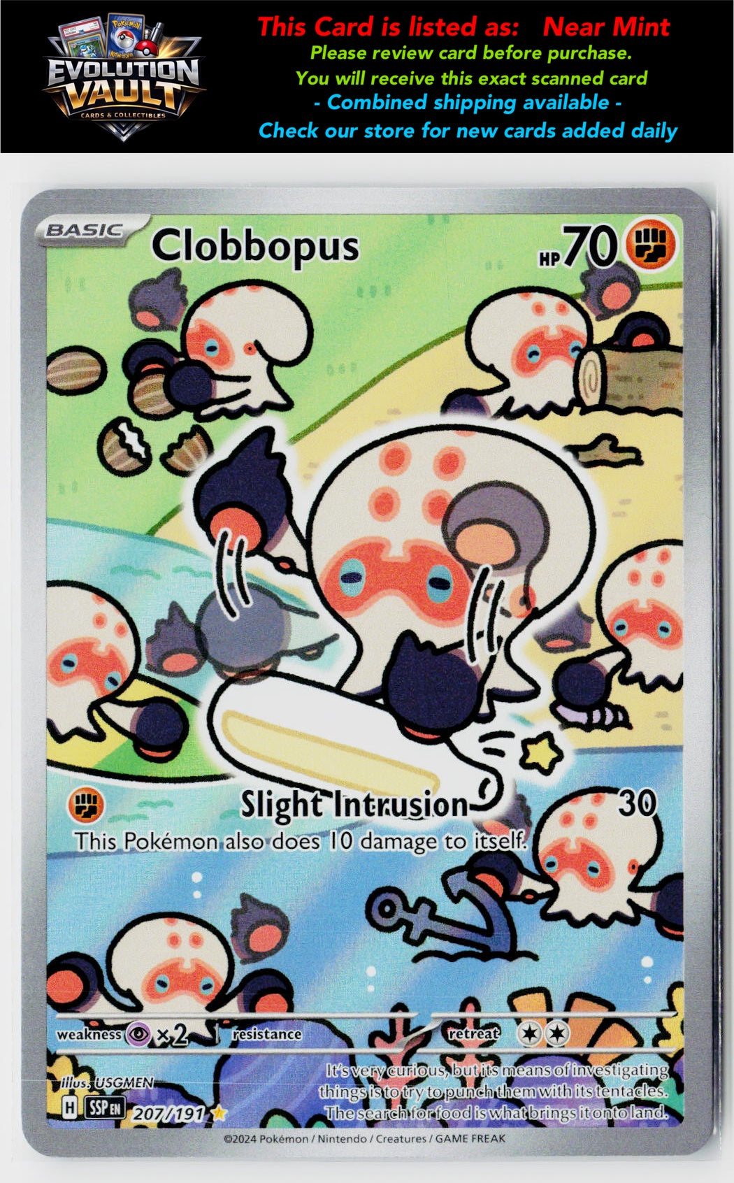 SV08: Surging Sparks #207/191 Clobbopus