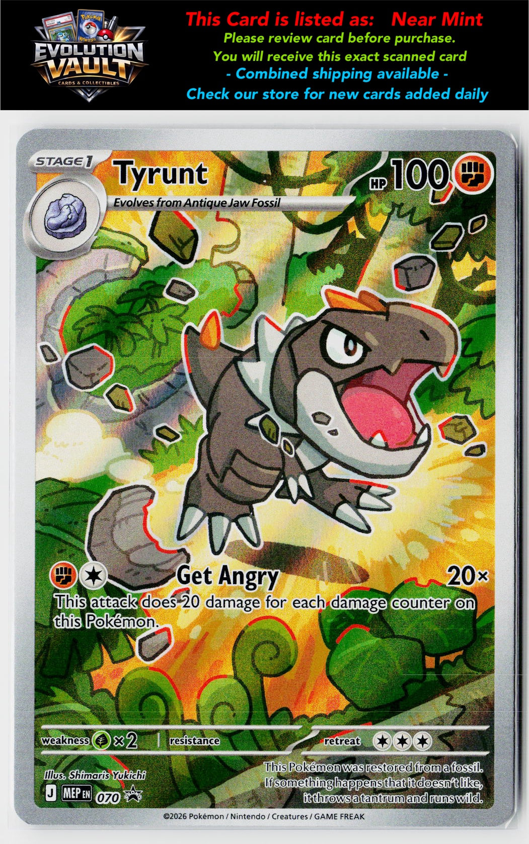 ME: Mega Evolution Promo #070 Tyrunt