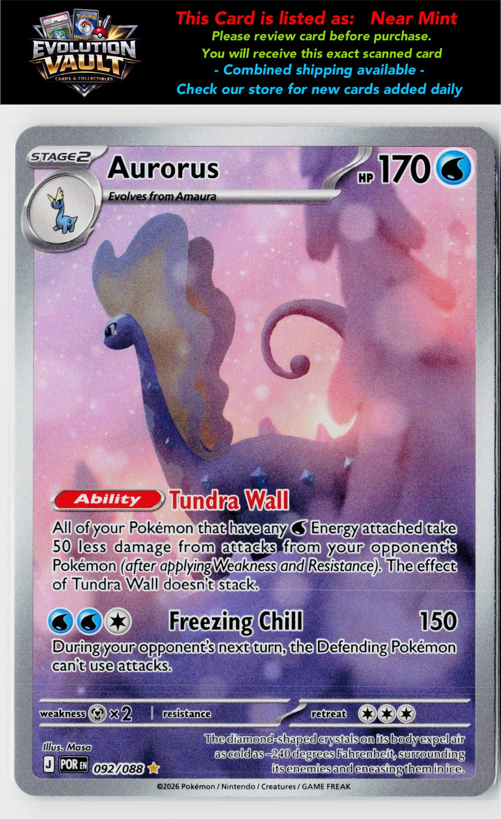 Random Constructed Starter Decks (Venusaur/Charizard/Blastoise) #084/080 Aurorus