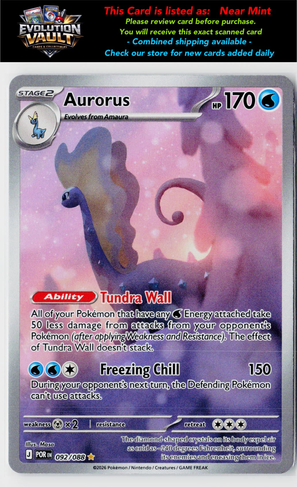Random Constructed Starter Decks (Venusaur/Charizard/Blastoise) #084/080 Aurorus