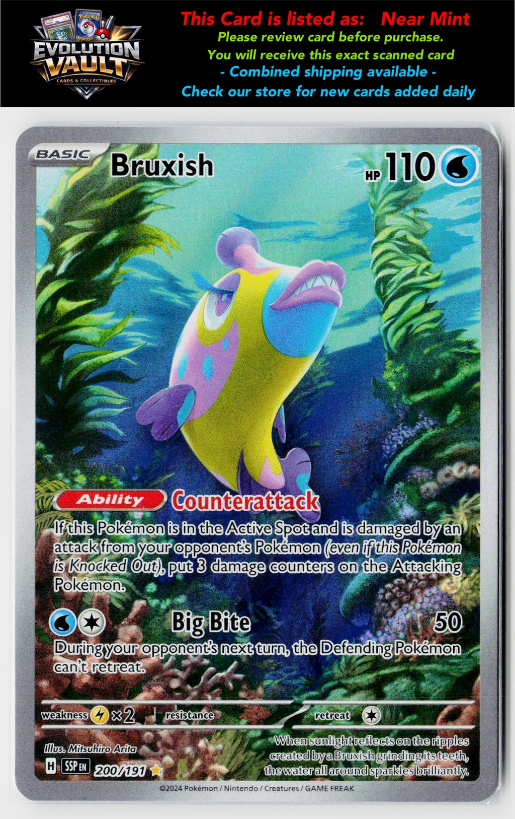 SV08: Surging Sparks #200/191 Bruxish