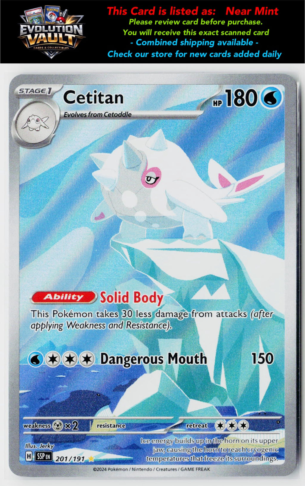 SV08: Surging Sparks #201/191 Cetitan