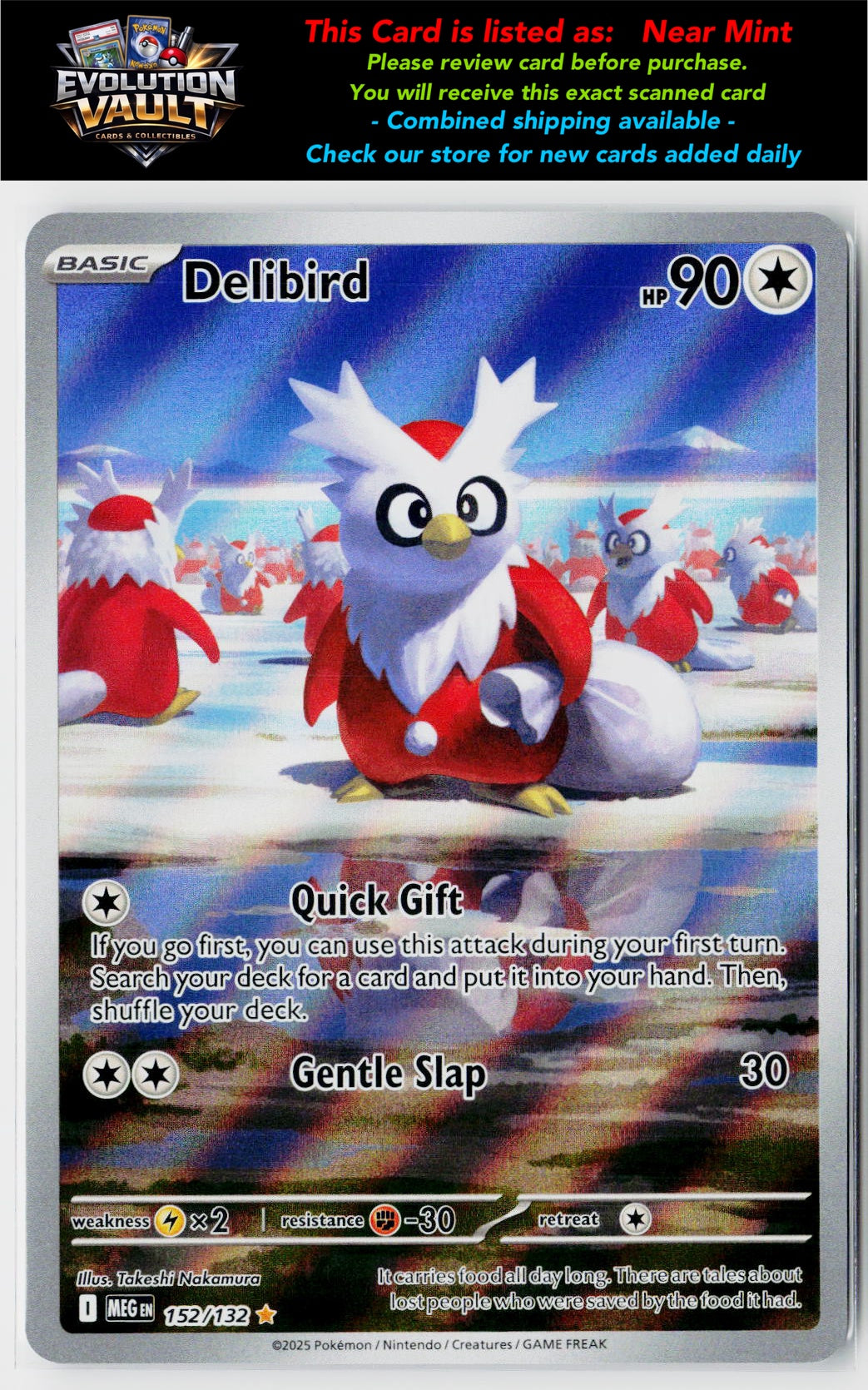 ME01: Mega Evolution #152/132 Delibird