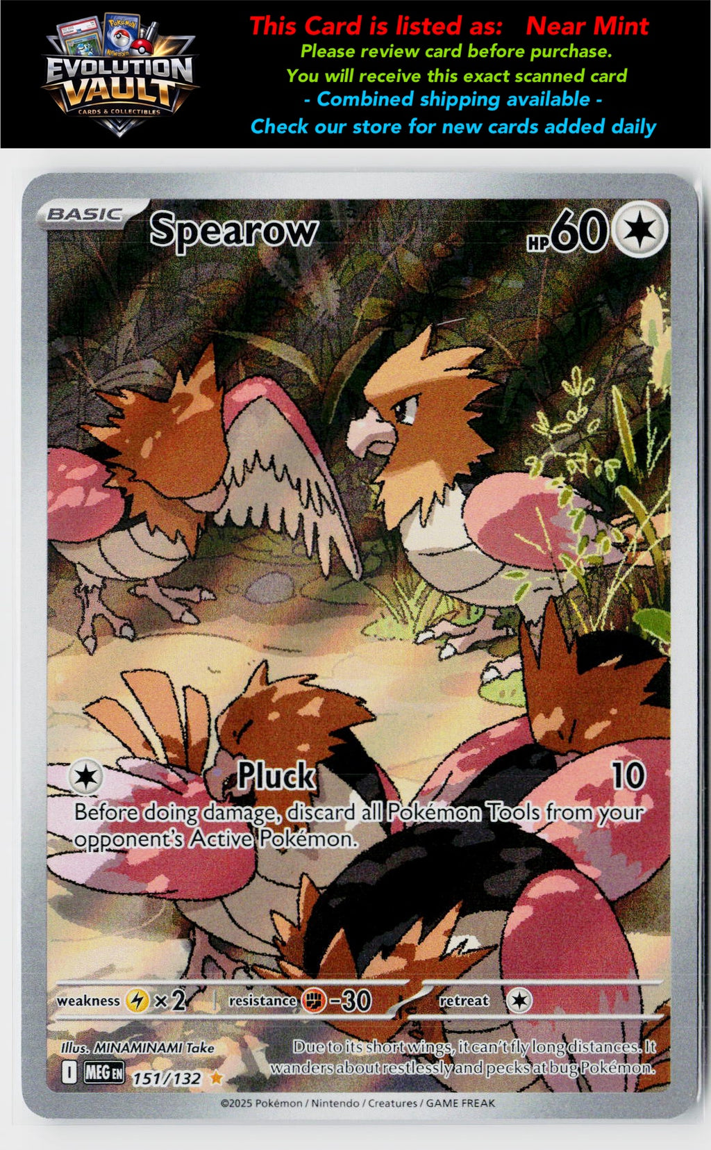 ME01: Mega Evolution #151/132 Spearow