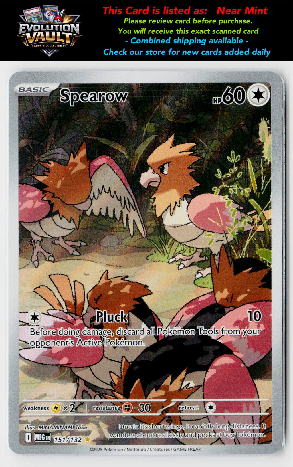 ME01: Mega Evolution #151/132 Spearow