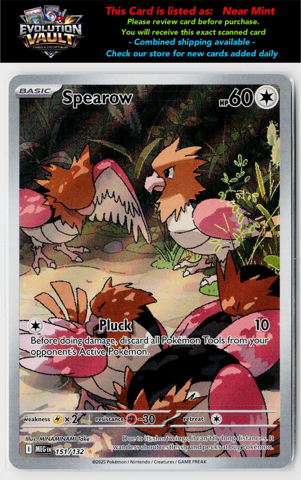 ME01: Mega Evolution #151/132 Spearow
