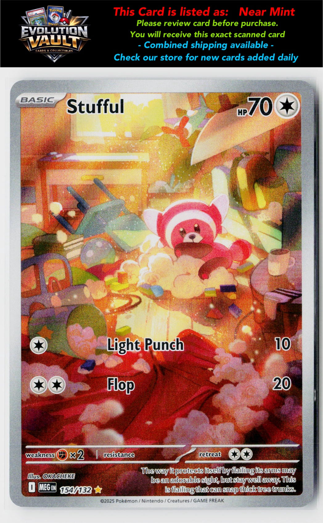 ME01: Mega Evolution #154/132 Stufful