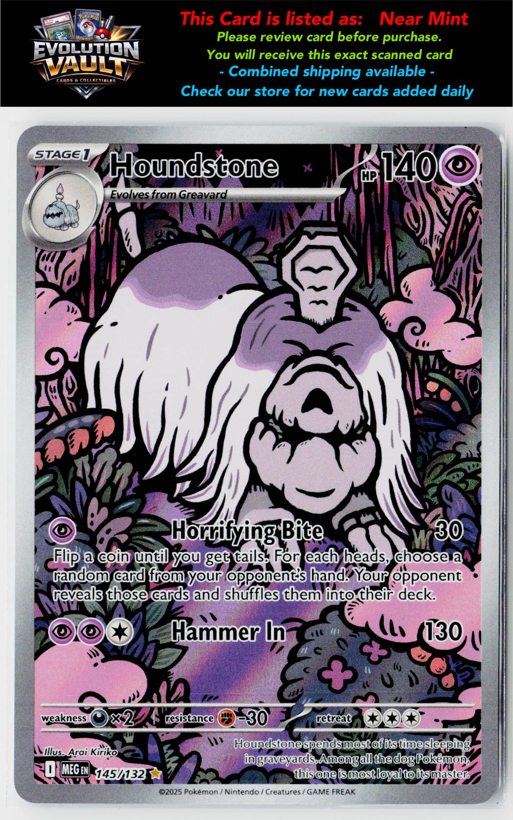 ME01: Mega Evolution #145/132 Houndstone