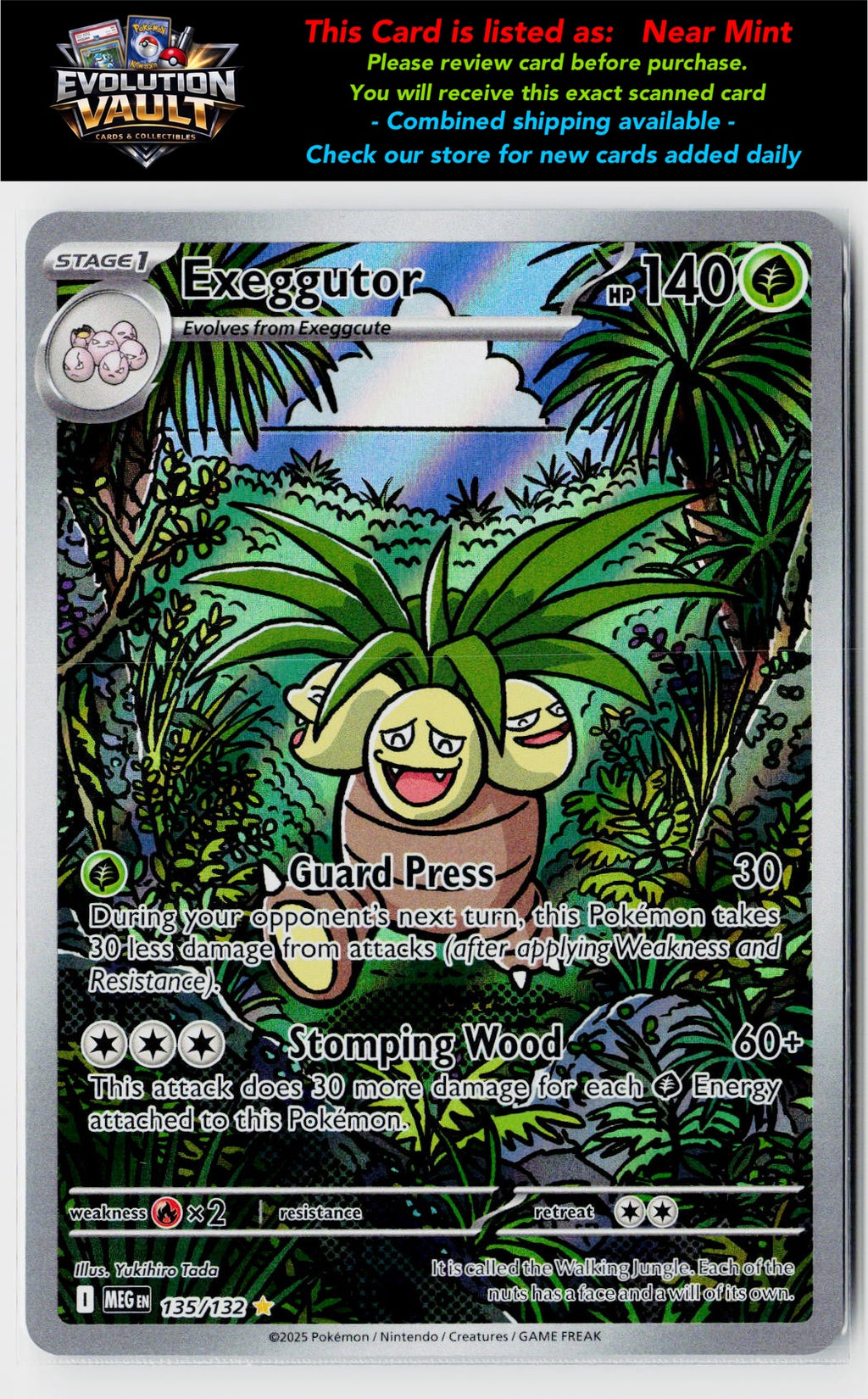 ME01: Mega Evolution #135/132 Exeggutor
