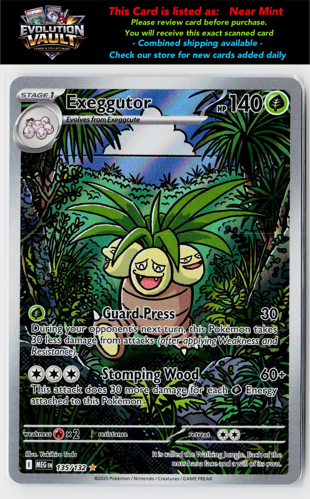ME01: Mega Evolution #135/132 Exeggutor