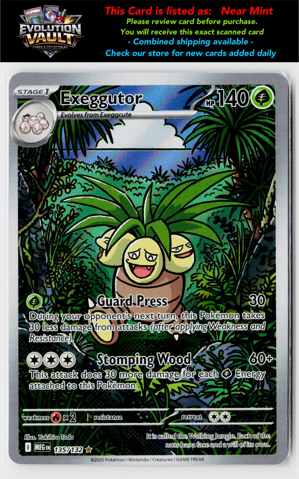 ME01: Mega Evolution #135/132 Exeggutor