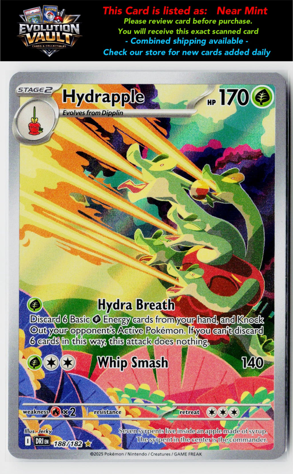 SV10: Destined Rivals #188/182 Hydrapple