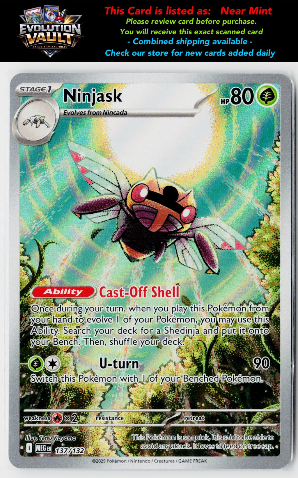 ME01: Mega Evolution #137/132 Ninjask