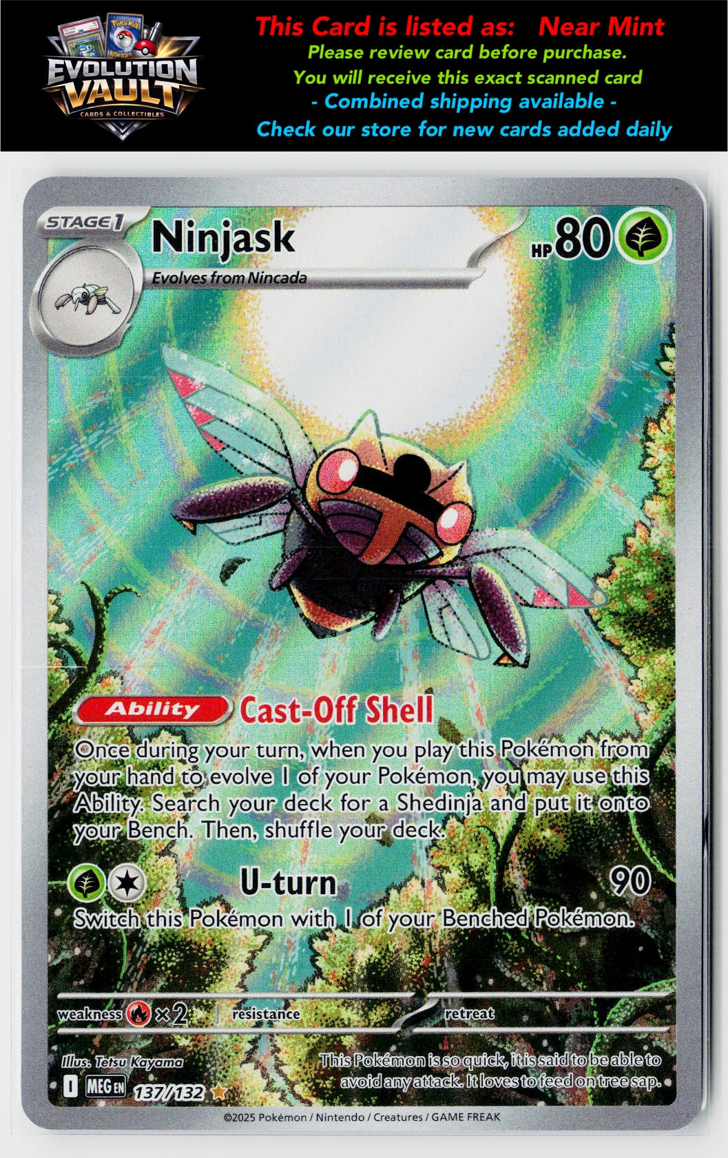 ME01: Mega Evolution #137/132 Ninjask