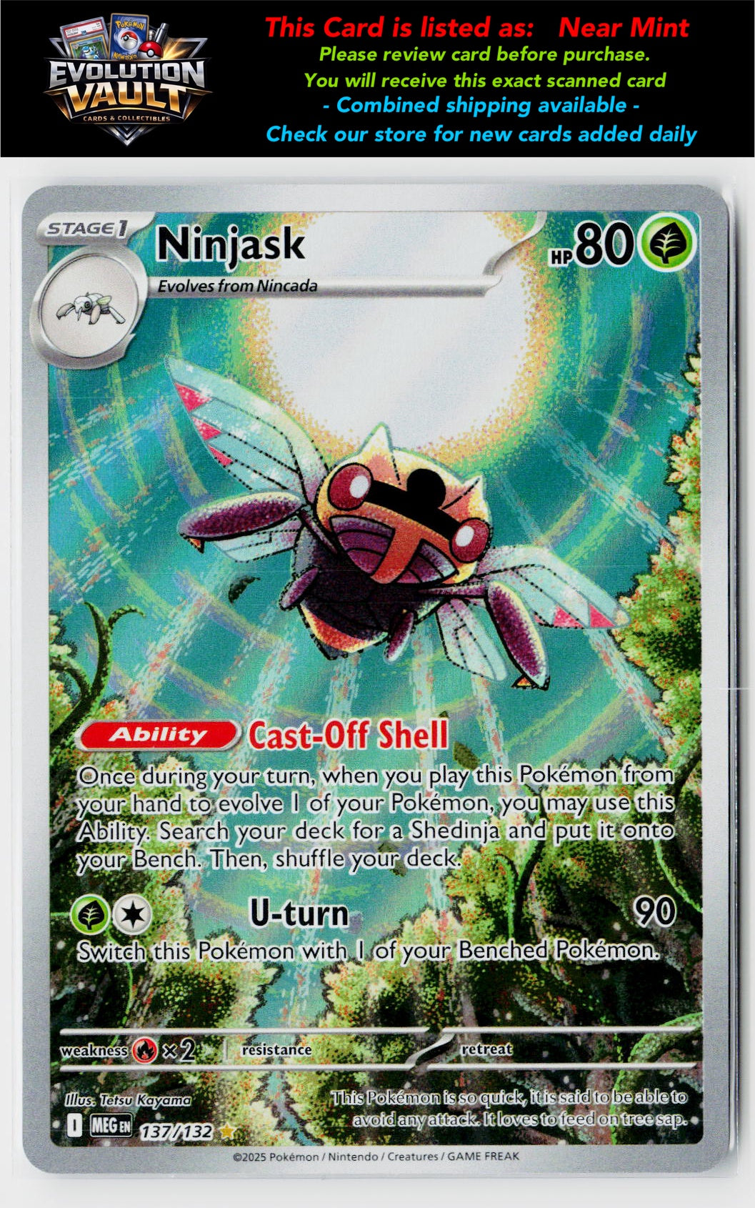 ME01: Mega Evolution #137/132 Ninjask