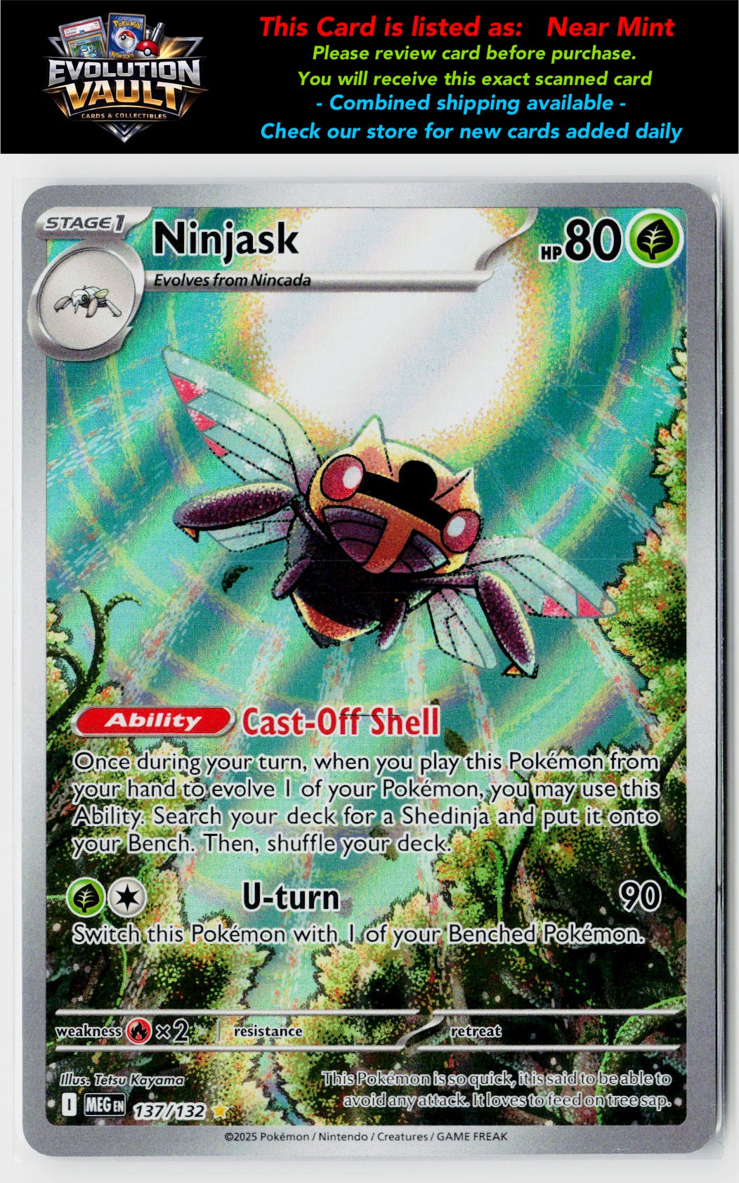 ME01: Mega Evolution #137/132 Ninjask