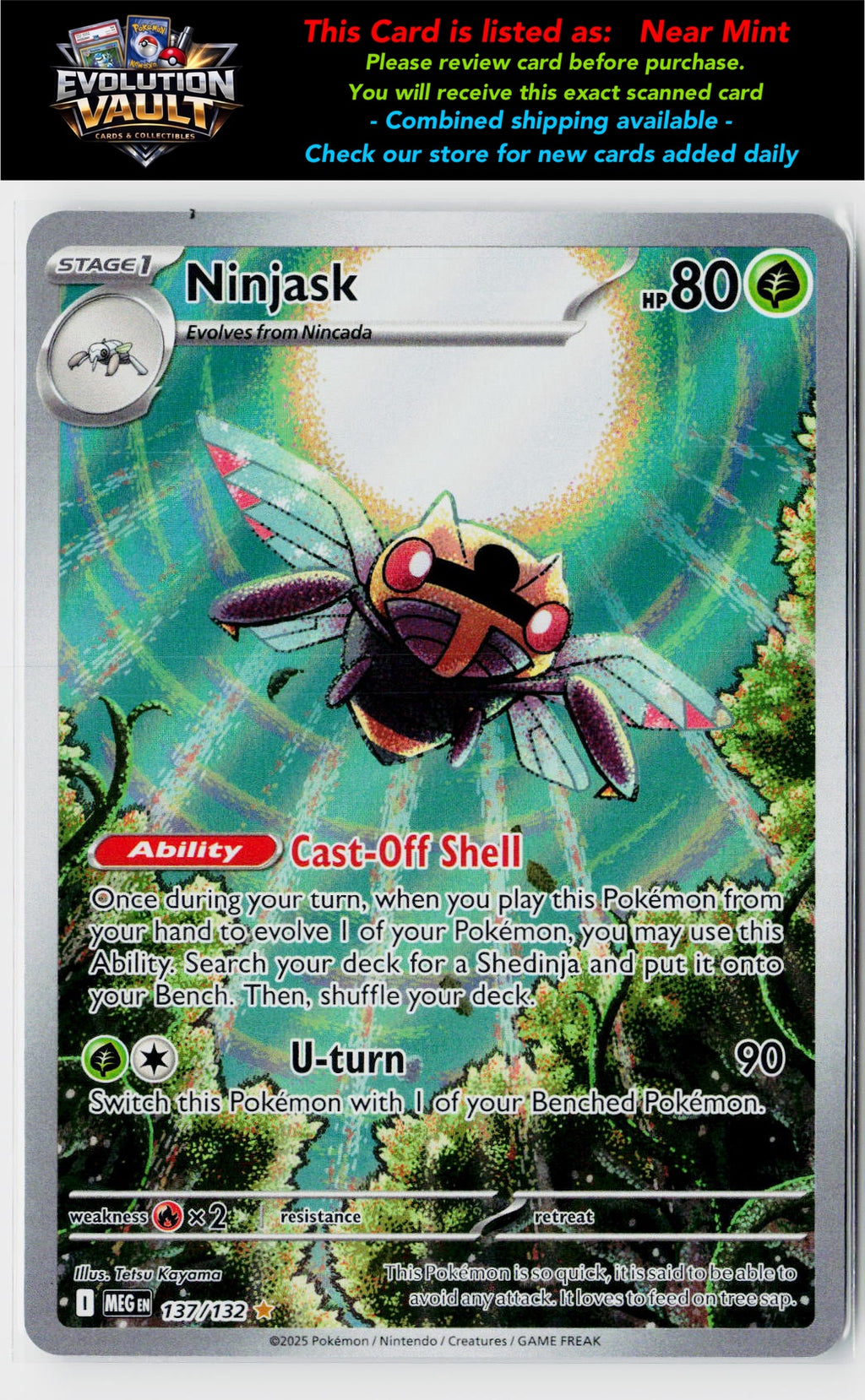 ME01: Mega Evolution #137/132 Ninjask
