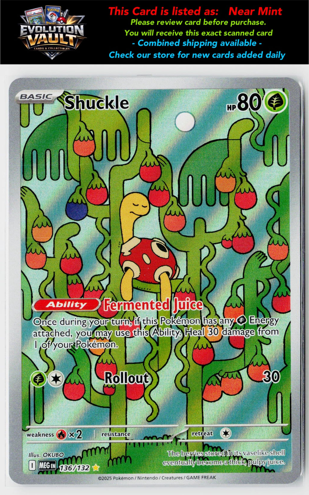 ME01: Mega Evolution #136/132 Shuckle