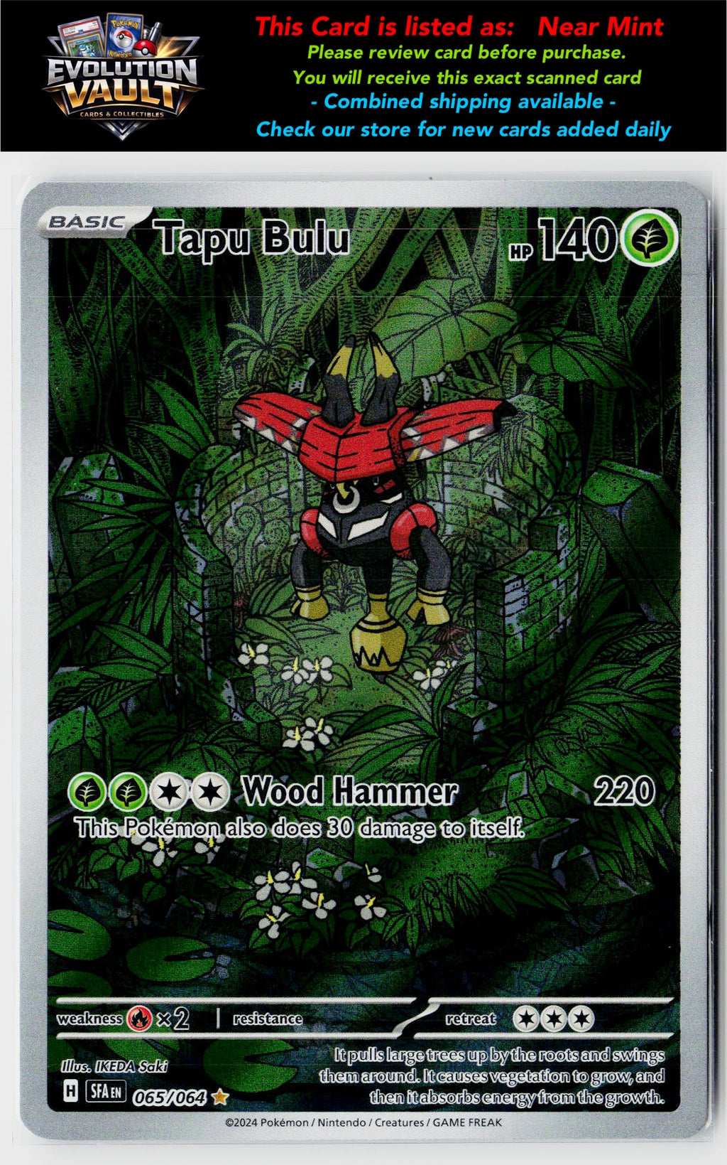 SV: Shrouded Fable #065/064 Tapu Bulu