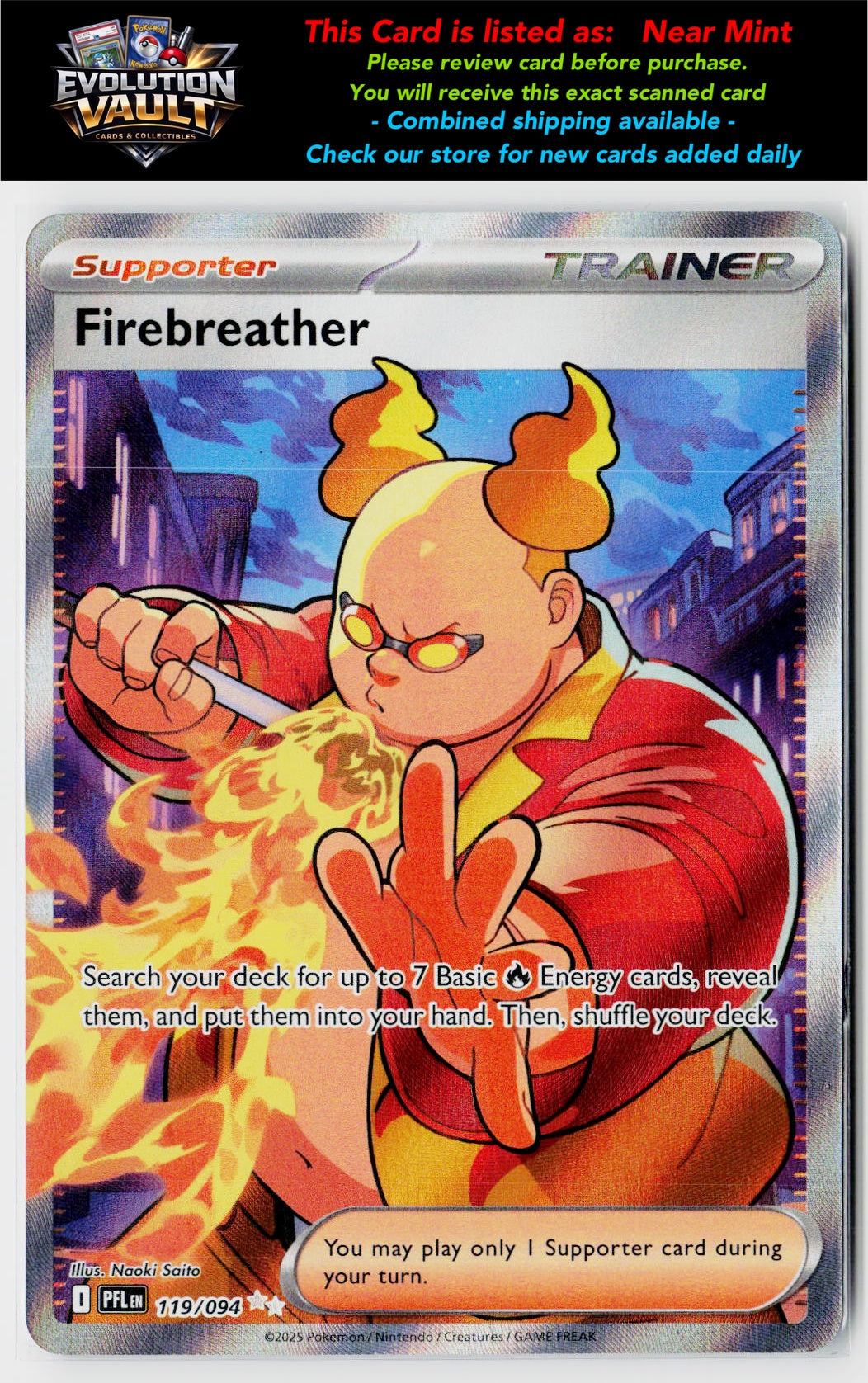 ME02: Phantasmal Flames #119/094 Firebreather