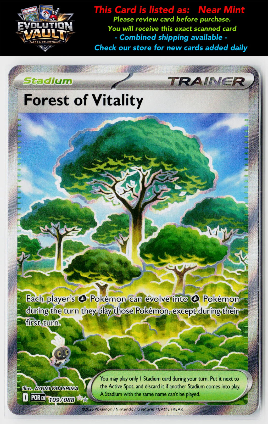 ME03: Perfect Order #109/088 Forest of Vitality