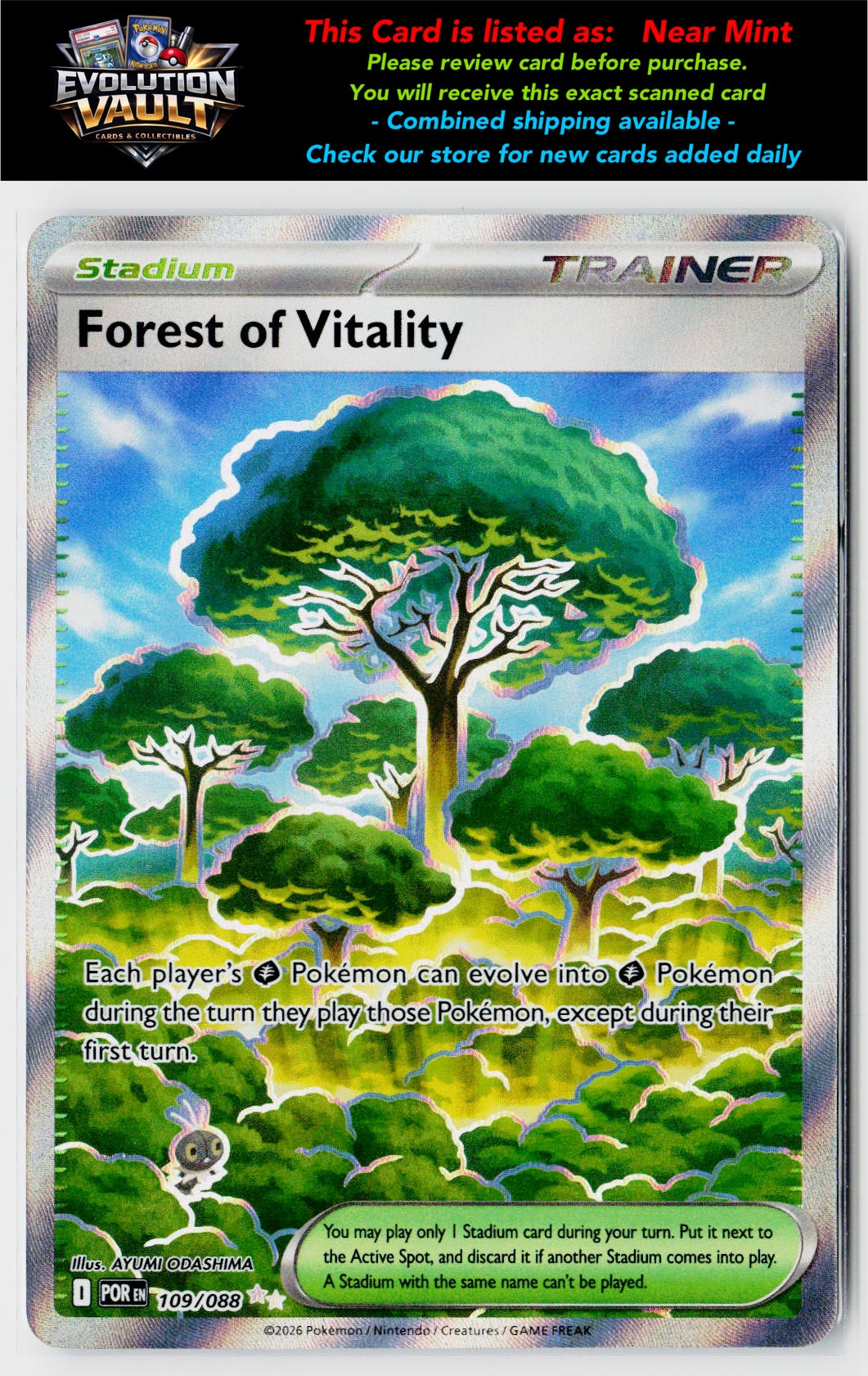 ME03: Perfect Order #109/088 Forest of Vitality