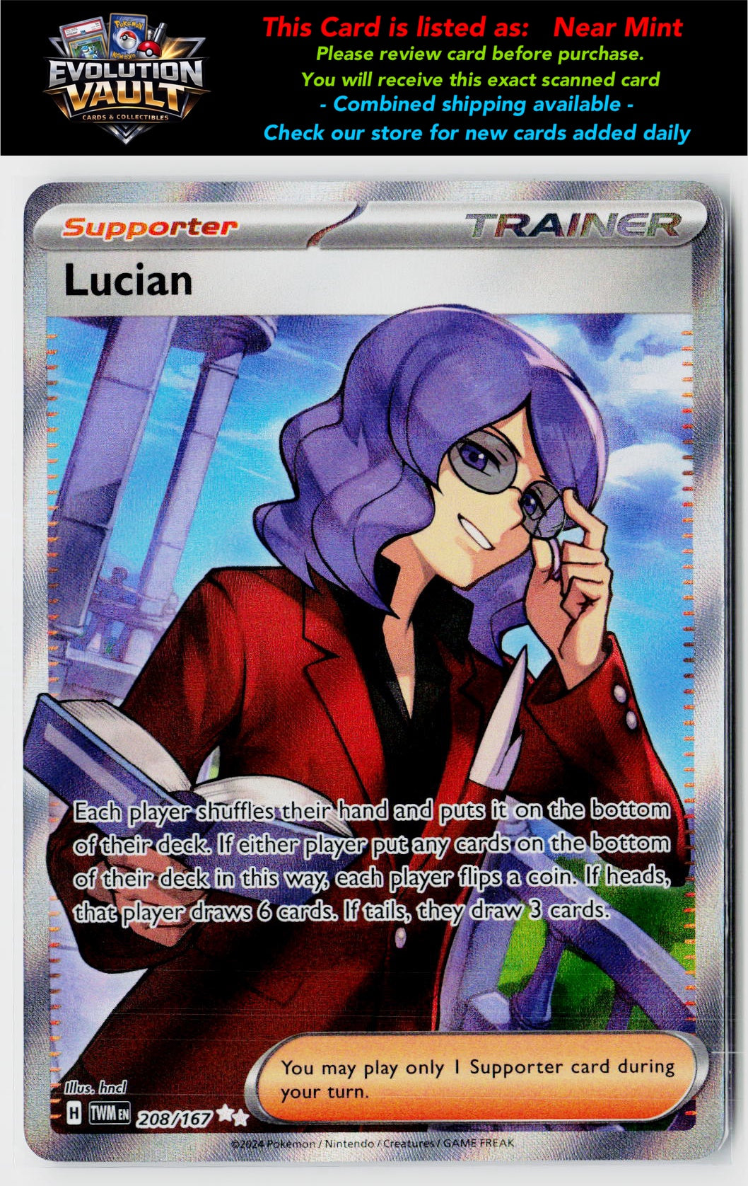 SV06: Twilight Masquerade #208/167 Lucian