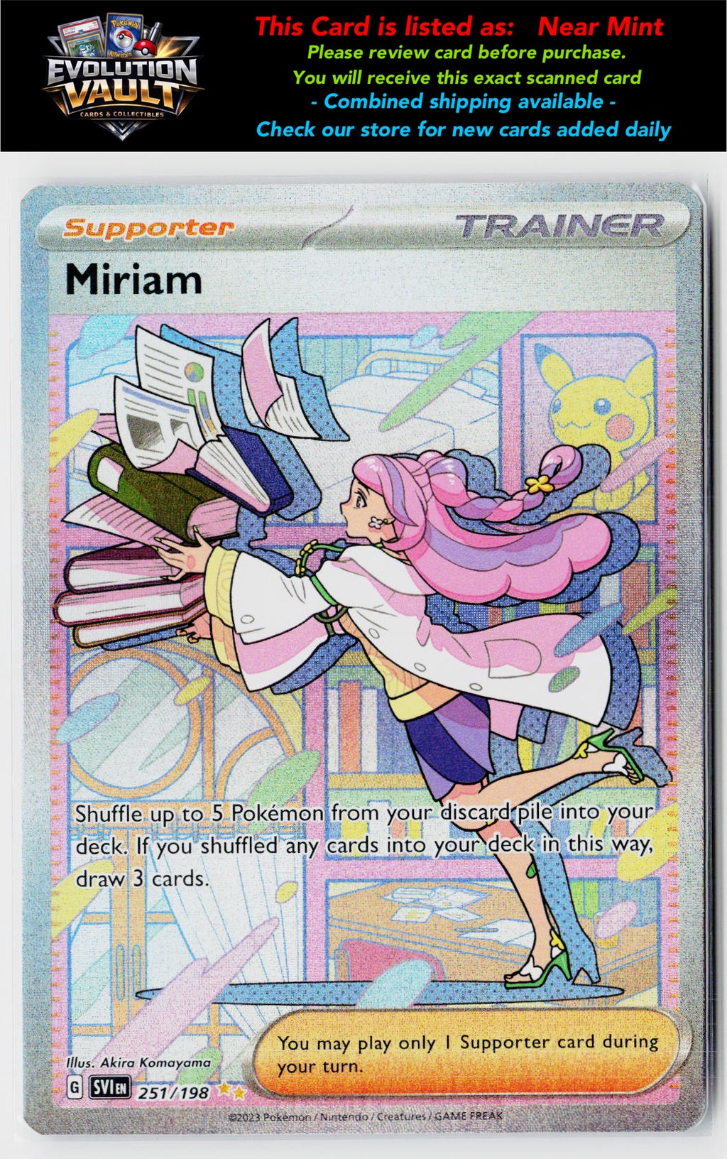 SV01: Scarlet & Violet Base Set #251/198 Miriam