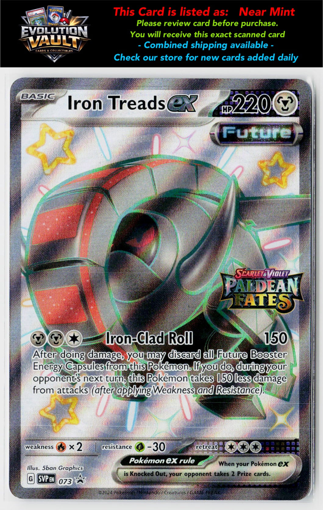 Miscellaneous Cards & Products #073 Iron Treads ex